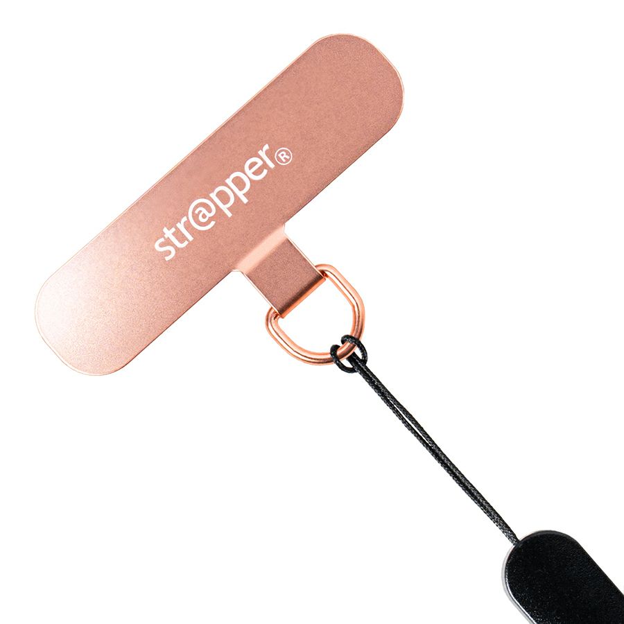 ストラッパーのピンクゴールド