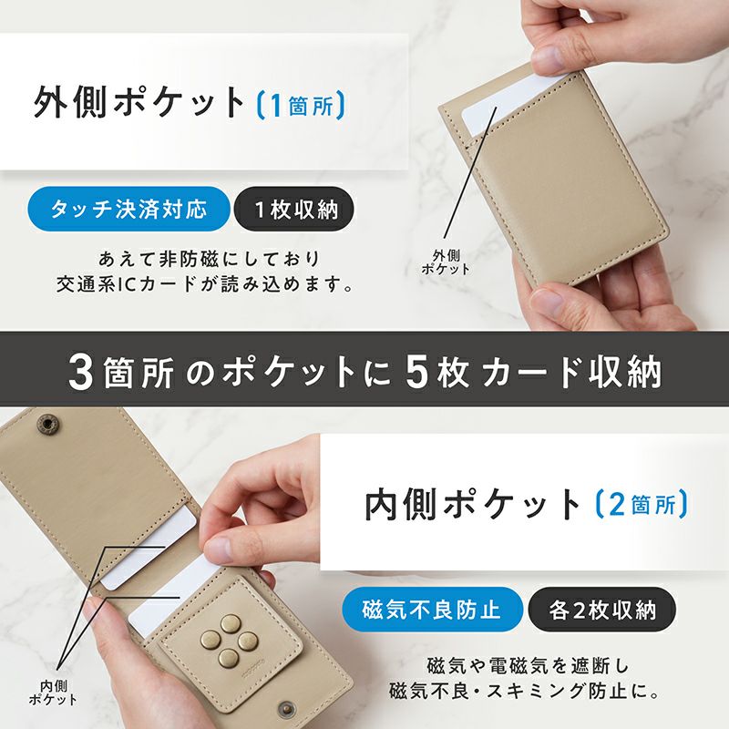 アプリス カードケース aplis card case type-01 | ストラッパー